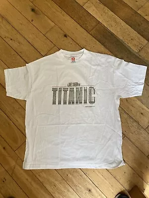 Buy Vintage Titanic Movie Promo T Shirt Vintage 1998 Size XL Very Rare Hanes Nr Mint • 0.43£