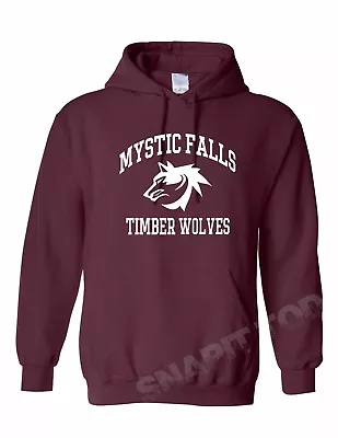 Buy The Vampire Diaries Inspired Hoodies - Mystic Falls Salvatore 17 - Free Shipping • 16.99£