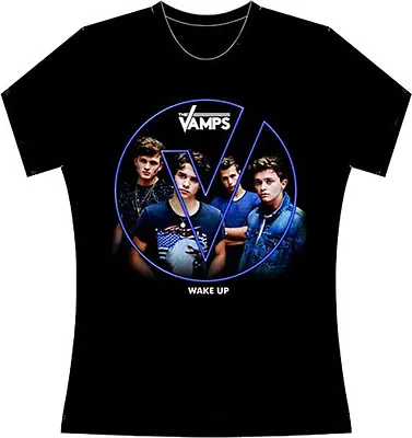 Buy THE VAMPS Wake Up - Juniors T SHIRT Top S-M-L-XL Brand New - Official Top • 18.89£