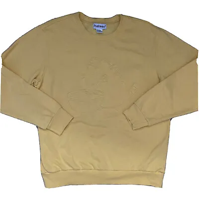 Buy Pusheen Yellow Baker Embossed Sweatshirt Winter Box Sz Medium GUC • 37.46£