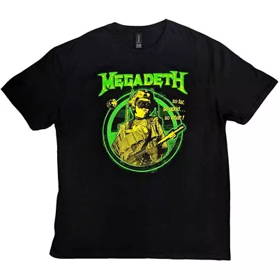 Buy Megadeth Sfsgsw Hi-Contrast Official Tee T-Shirt Mens Unisex • 17.13£