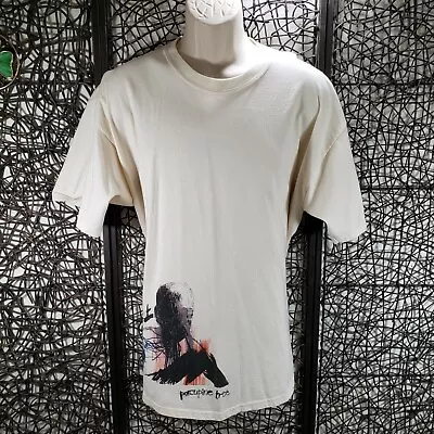 Buy Porcupine Tree Rare Side Print Mens Short Sleeve T Shirt Size Xl Cream Read! • 23.67£