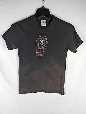 Buy Vintage Misfits T Shirt 138 Glenn Danzig RIP Punk Rock Distressed Size Small  • 94.49£