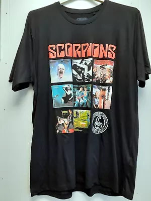 Buy Scorpions Album LP Covers T Shirt Size Large New Official Rock Metal New Wave • 17£