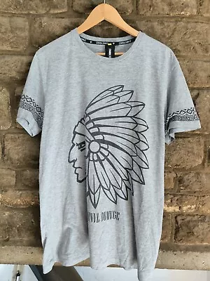 Buy Mens Print T-Shirt - Criminal Damage - Large Cotton Mix • 4.99£