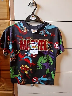 Buy Boys Marvel T Shirt. New With Tags. Age 5 Years. • 5£