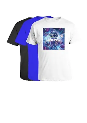 Buy Dr Who 60th Anniversary T-Shirt All Adult & Kids Sizes Available • 9£