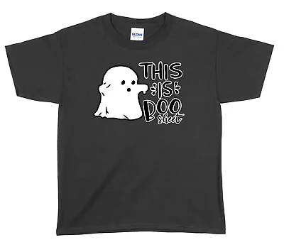 Buy This Is Boo Sheet Halloween Boys Girls Unisex Funny T-Shirt • 9.99£