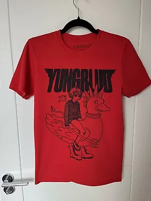 Buy Yungblud Red Duck Official Tour T Shirt Size S • 24.50£