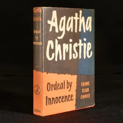 Buy 1958 Ordeal By Innocence Agatha Christie First Edition Dust Wrapper • 286£