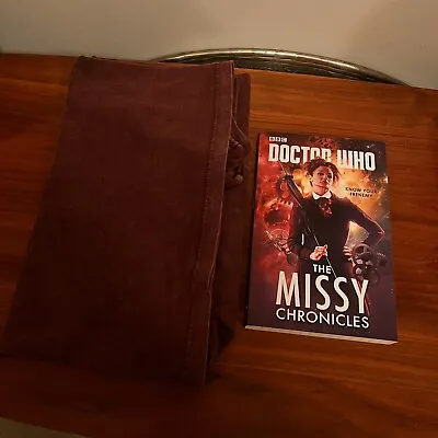 Buy Doctor Who T-shirt - Red (Size: XL) With The Missy Chronicles Book • 15£