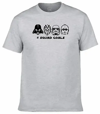 Buy # Squad Goals - Star Wars Themed Character Head T-shirt • 14.49£