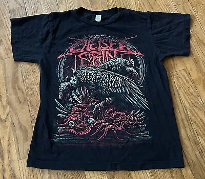 Buy Chelsea Grin Black T Shirt Women’s Size Extra Small • 14.17£