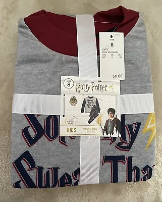 Buy Harry Potter Family Pajamas - Kids Pajama Set Size 8 New With Tags • 7.87£