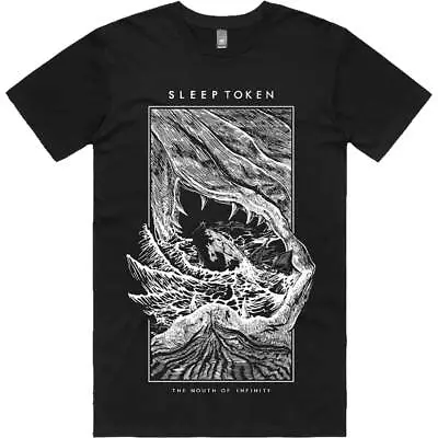 Buy Sleep Token The Mouth Of Infinity Black T-Shirt NEW OFFICIAL • 16.59£