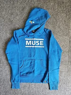 Buy Muse Hexagons Hoodie - Official Blue Rare Large Vintage Hooded Sweatshirt • 65.99£
