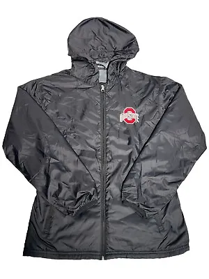 Buy Women’s Size Small J. America Vanity Ohio State Full Zip Windbreaker Jacket EUC • 18.94£