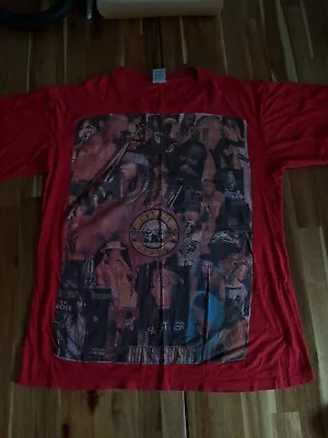 Buy Vintage 1993 Guns N Roses Skin And Bones Tour T Shirt (Italy) • 90£