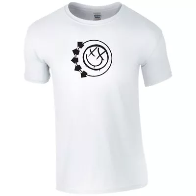 Buy Blink 182 T-shirt Six Arrow Smiley Music Merchandise Fandom Band Gift Unisex • 9.99£