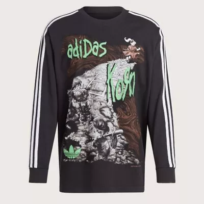 Buy Adidas X Korn Long Sleeve T Shirt Size Large Brand New • 119.99£