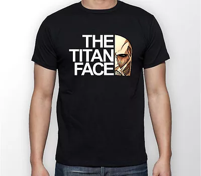 Buy The Titan Face Attack On Titan Anime Unisex Tshirt T-Shirt Tee ALL SIZES • 17£