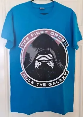 Buy Star Wars First Order Kylo Ren T Shirt Small Mens Blue NEW • 6£