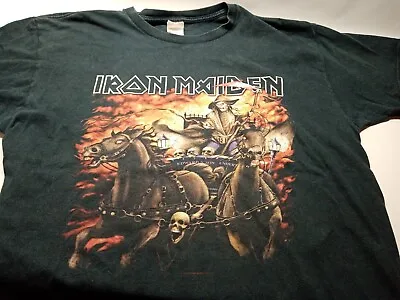 Buy Iron Maiden Death On The Road Tour 2005 T Shirt Black XL  • 19.95£