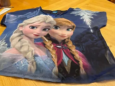 Buy Disney Frozen Short Sleeved Top - Aged 11-12 • 1.99£