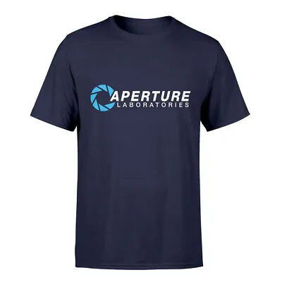 Buy Aperture Laboratories T-Shirt Inspired By Portal Soft Cotton New Navy • 8.95£
