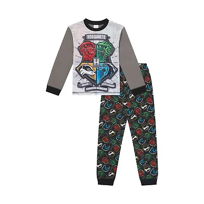 Buy Harry Potter Boys Pyjamas, Official Hogwarts Pjs Ages 7 To 14 Years Old • 11.95£