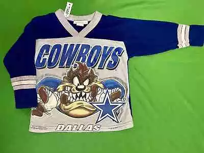 Buy NFL Dallas Cowboys Vintage Tasmanian Devil Taz T-Shirt Youth X-Small 4-5 • 12.74£