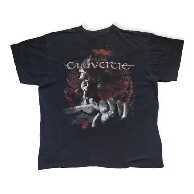 Buy Eluveitie Band Tee Short Sleeve T-shirt Tour Graphic Heavy Metal Metalhead 🤘 • 24.66£