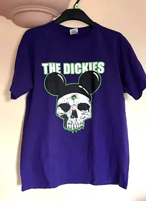 Buy The Dickies Band 2012 UK Tour T-Shirt, Purple /Medium /NEW UNWORN-Official Merch • 20£