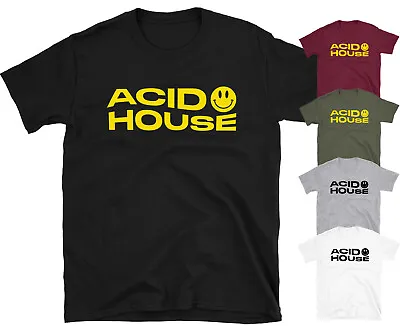 Buy Acid House Dance Music Lover Retro Rave Bass T Shirt Party Tee • 10.99£