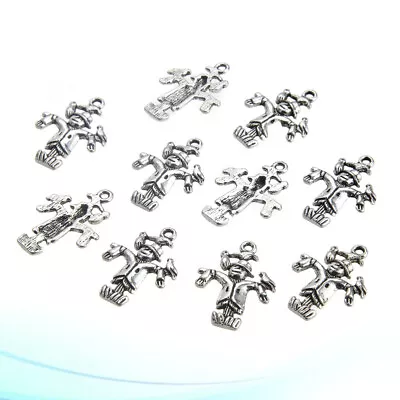 Buy 30 PCS Bra Hooks And Clasps DIY Antique Sliver Jewelry Finding • 7.69£