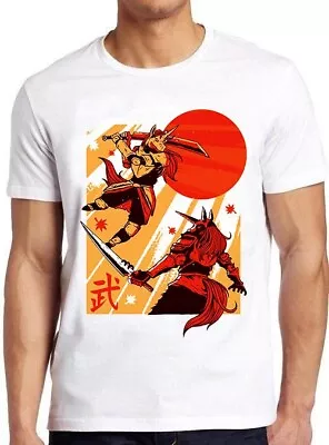 Buy Samurai Unicorn Ninja Japanese Fighter Warrior Cult Funny Gift Tee T Shirt M1042 • 6.35£