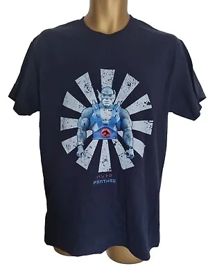 Buy Panthro Thundercats Mens Blue Short Sleeve T-shirt Size M  Gift • 9.98£