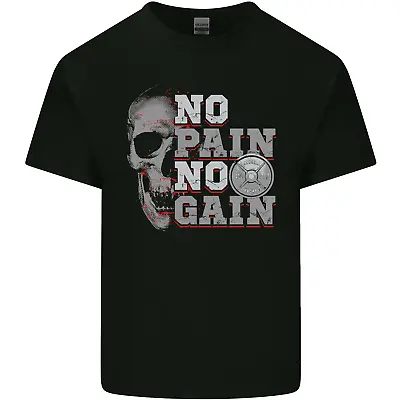 Buy No Pain No Gain Gym Training Top Fitness Mens Cotton T-Shirt Tee Top • 11.75£