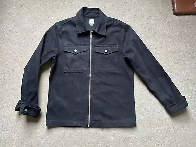 Buy Ladies River Island Zip Up Black Jean Jacket Ladies M • 7.50£