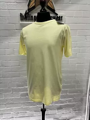 Buy BNWT -CP COMPANY Jersey 20/1 Short Sleeve T-shirt In Yellow. XXL   / P2p 23.5  • 65£