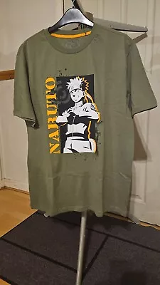 Buy Naruto - Khaki T Shirt NEW WITH TAGS • 20£