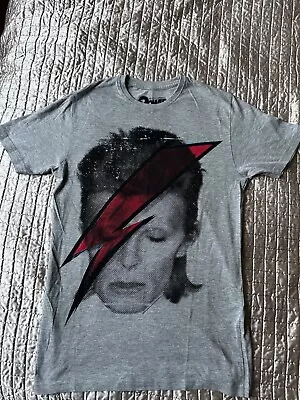 Buy Bowie Grey T-shirt Size XS • 5.60£