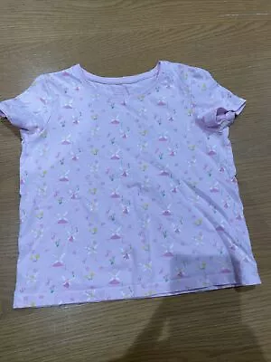 Buy Primark Girls Fairy Pint T Shirt Age 5-6 Years   • 0.99£