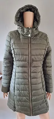 Buy Joules Canterbury Long Luxe Padded Jacket-Heritage Green Size Uk 10 Rrp89.99  • 29.99£