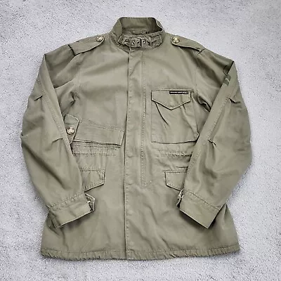Buy Genuine Urban Minds Field Jacket Mens M Khaki Utility Twill Army Style • 19.99£
