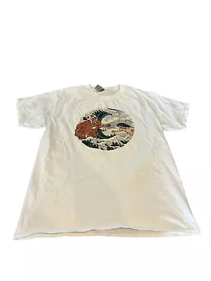 Buy Attack On Titan AOT Men’s T-shirt Size L White Short Sleeve Anime Japan • 7.81£