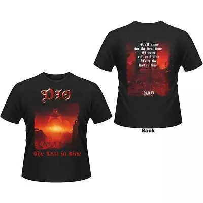 Buy Dio - Unisex - T-Shirts - Large - Short Sleeves - Last In Line - K500z • 16.07£