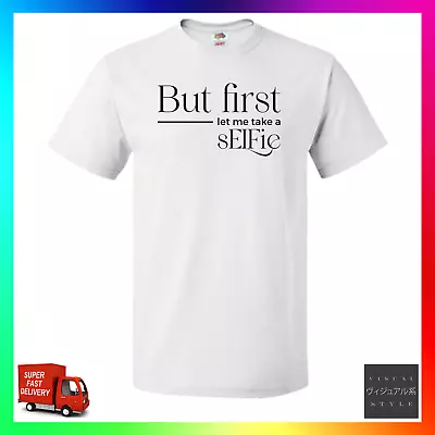 Buy But First Let Me Take A Selfie T-shirt Tee TShirt Funny Christmas Xmas Elf Insta • 14.99£
