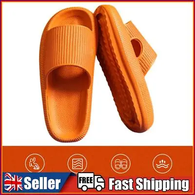 Buy Cool Slippers Anti-Slip Home Couples Slippers Elastic For Walking (Orange 38-39) • 9.99£
