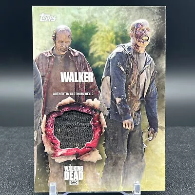 Buy Duo Walker Authentic Clothing Relic Walking Dead Season 5 Topps Card #C • 6.62£